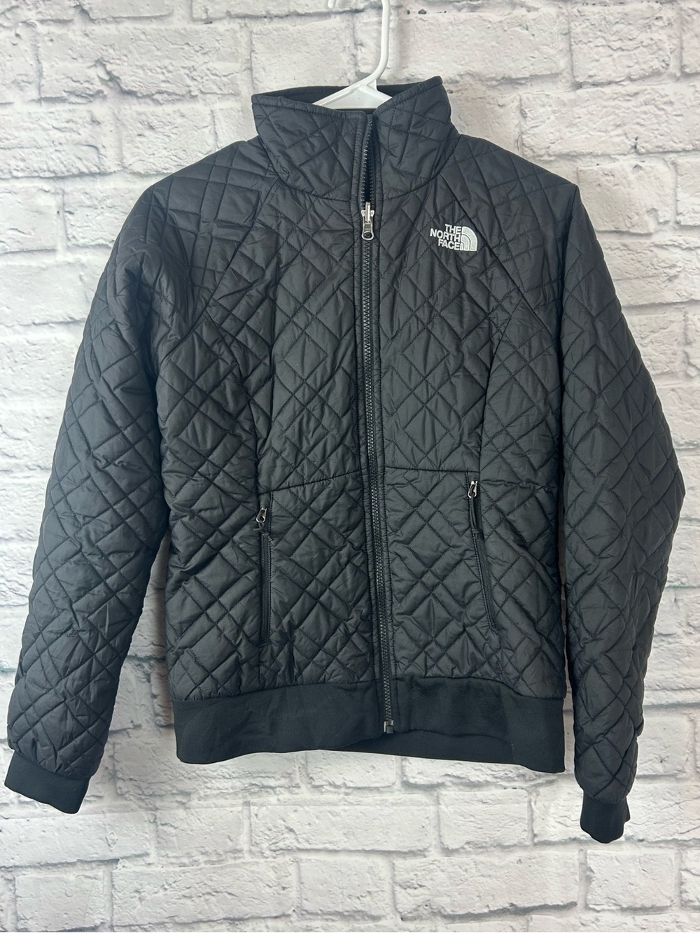 The North Face Women’s XS Black Quilted Insulated Jacket Full Zip